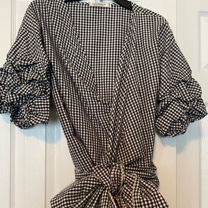 LUZABELLE Wrap Shirt Size S/M
